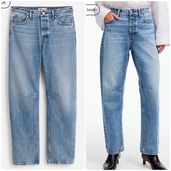 Madewell Denim - Madewell darted barrel jeans EUC
